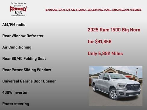 Used 2025 RAM 1500 Big Horn image 30
