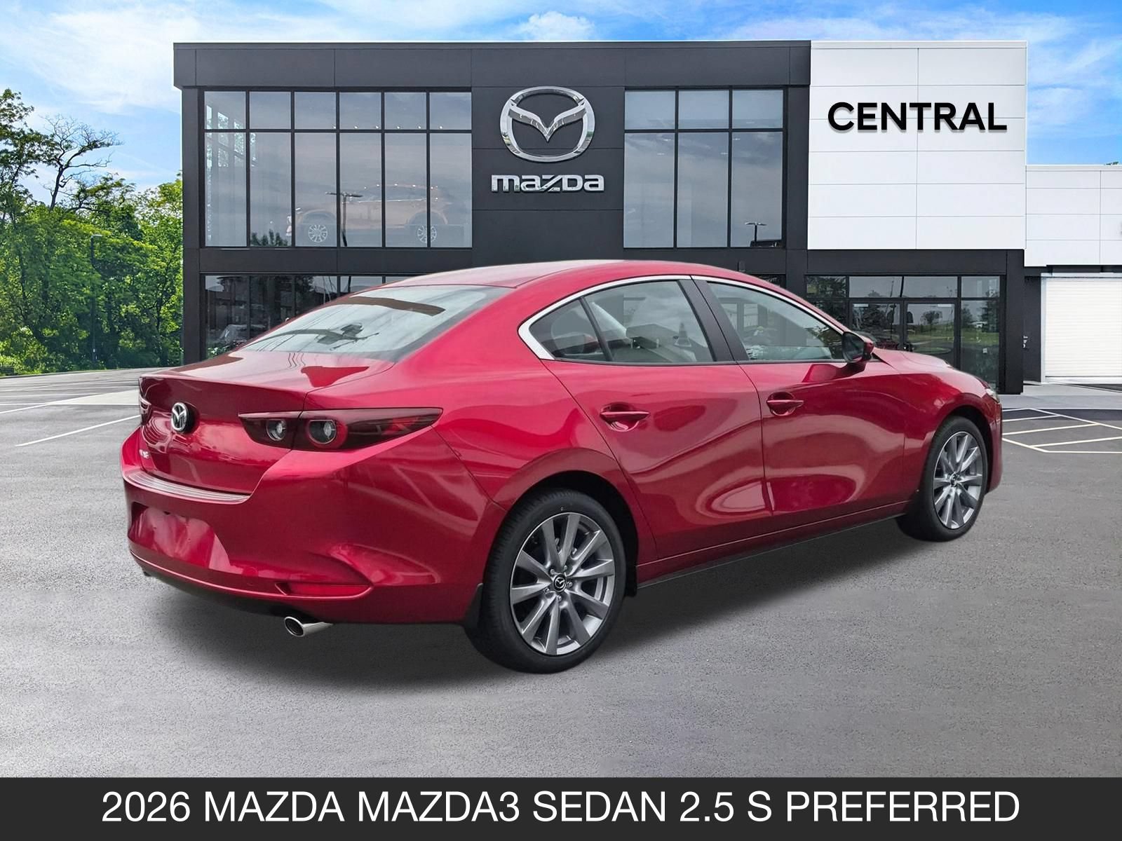 New 2026 MAZDA MAZDA3 2.5 S Sedan w/ Preferred Pkg FWD image 8