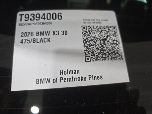 Used 2026 BMW X3 xDrive30i w/ Premium Package AWD/4WD image 23