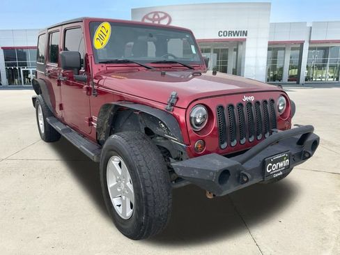 Used 2012 Jeep Wrangler Unlimited Sport AWD/4WD image 2