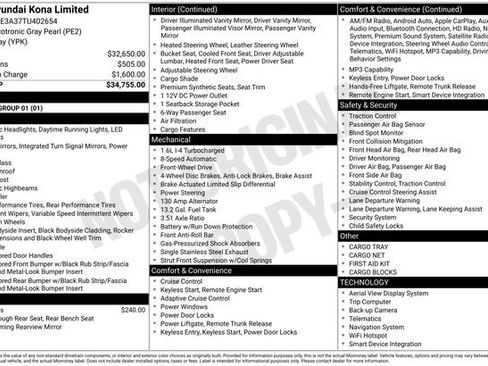 New 2026 Hyundai Kona Limited image 5