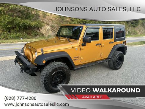Used 2014 Jeep Wrangler Unlimited Sport w/ Quick Order Package 24S AWD/4WD image 1