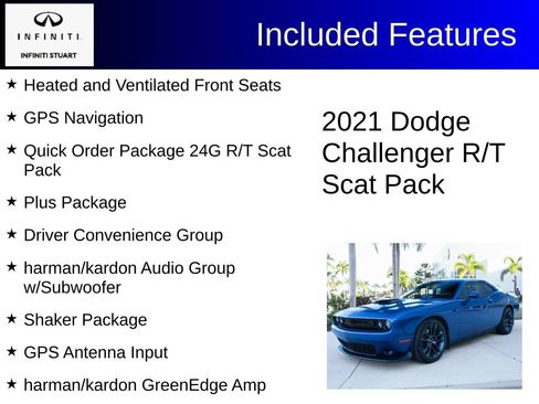 Used 2021 Dodge Challenger R/T Scat Pack w/ Shaker Package RWD image 3