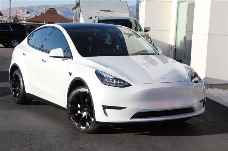 Used 2021 Tesla Model Y Long Range AWD/4WD image 2