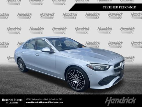 Used 2022 Mercedes-Benz C 300 4MATIC Sedan w/ Exclusive Trim Package image 1