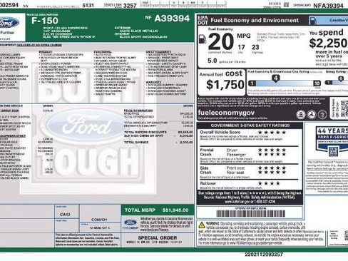 Certified 2022 Ford F150 XLT w/ Equipment Group 302A High AWD/4WD image 6