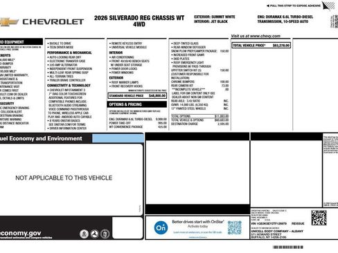 New 2026 Chevrolet Silverado 3500 W/T w/ WT Convenience Package AWD/4WD image 4
