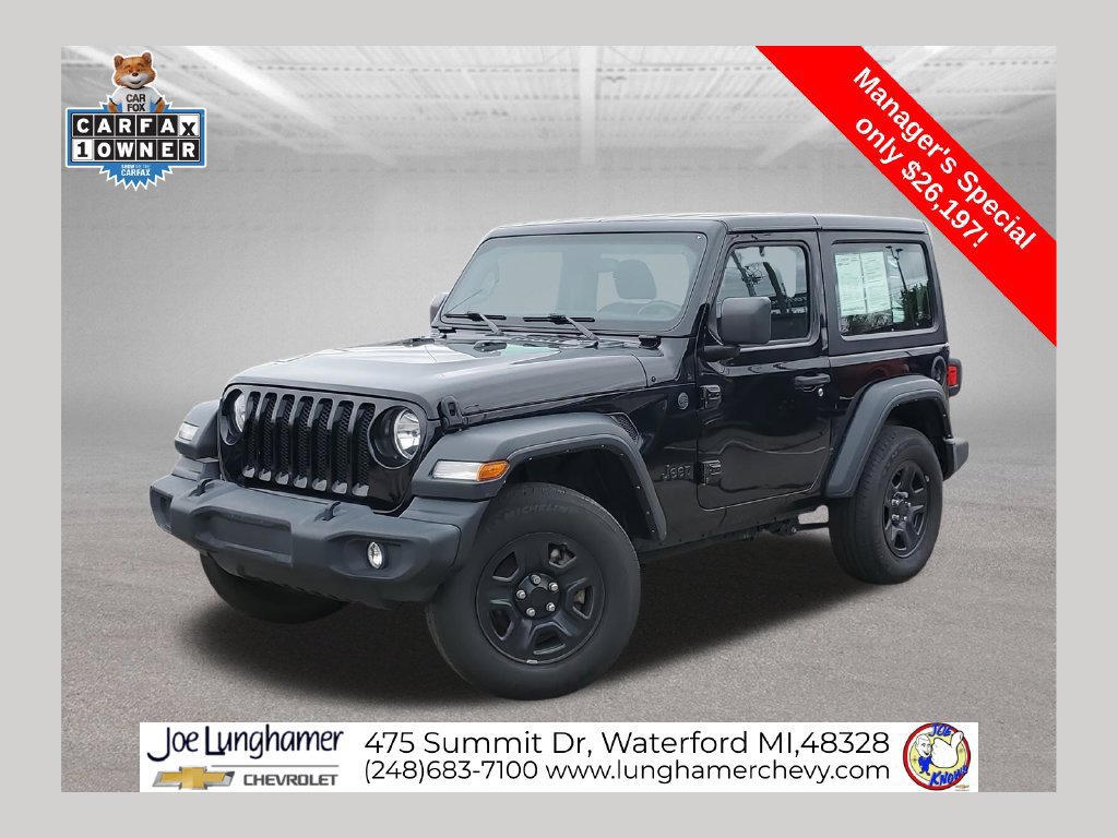 Used 2022 Jeep Wrangler Sport AWD/4WD 360° Tour
