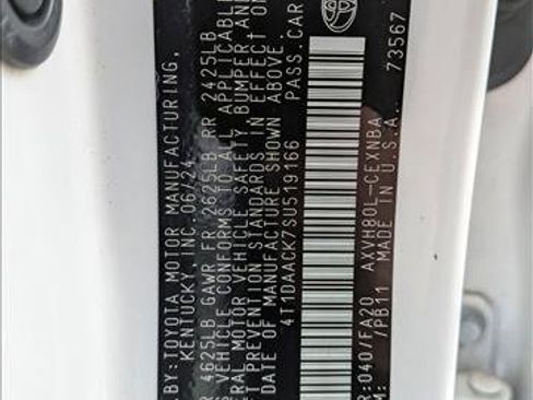 Certified 2025 Toyota Camry LE FWD image 24