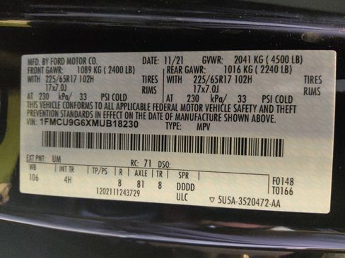Used 2021 Ford Escape SE AWD/4WD image 33
