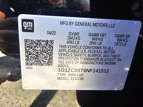 Used 2022 Chevrolet Malibu LS FWD image 44