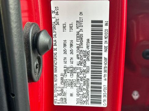 Certified 2023 Toyota Tacoma TRD Off-Road w/ Technology Package image 36