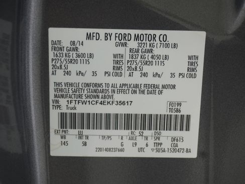 Used 2014 Ford F150 FX2 w/ Equipment Group 402A Luxury RWD image 31