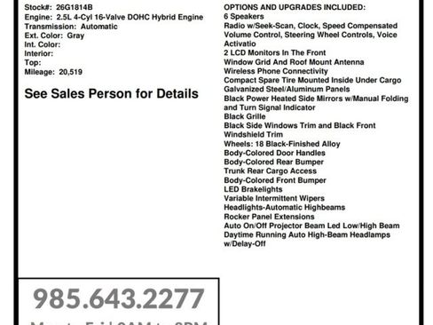 Used 2025 Toyota Camry SE w/ Multimedia Upgrade Package FWD image 28