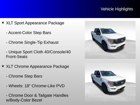 Used 2021 Ford F150 XLT w/ Equipment Group 302A High AWD/4WD image 20