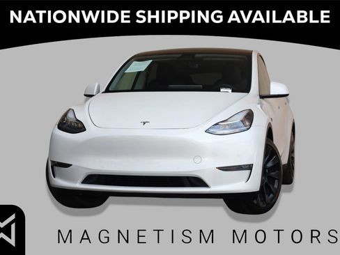Used 2020 Tesla Model Y Long Range AWD/4WD image 1