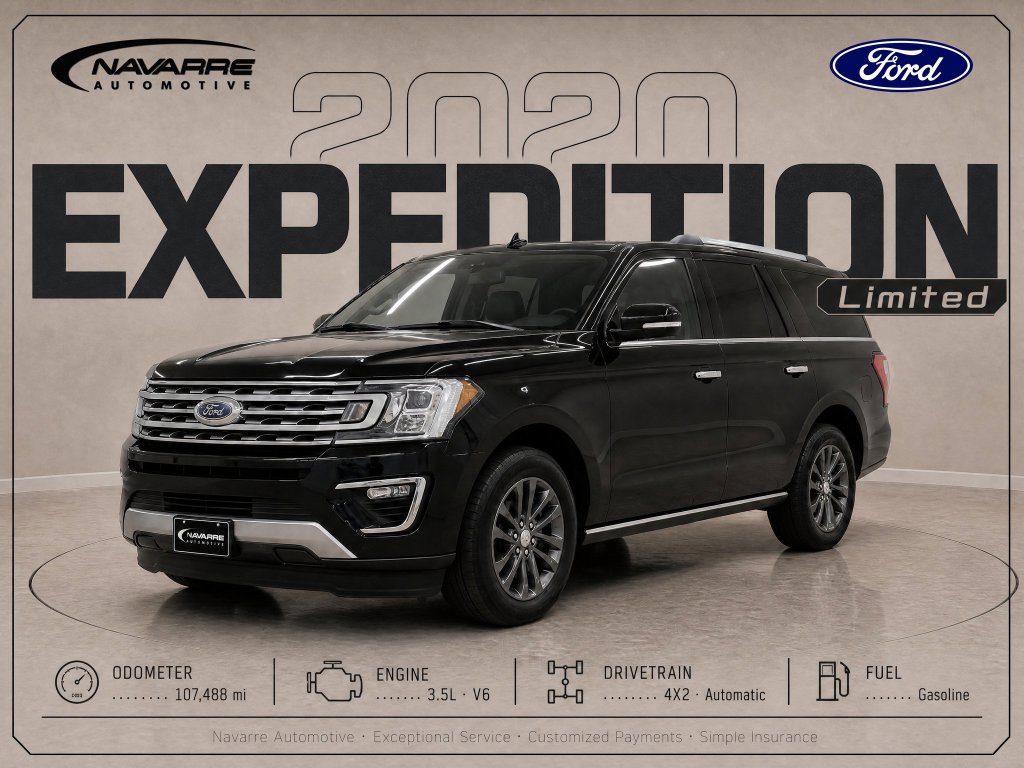 Used 2020 Ford Expedition Limited w/ Equipment Group 301A RWD image 1