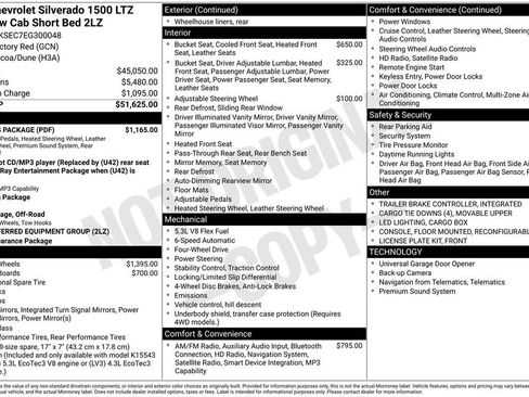 Used 2014 Chevrolet Silverado 1500 LTZ Z71 w/ LTZ Plus Package image 14