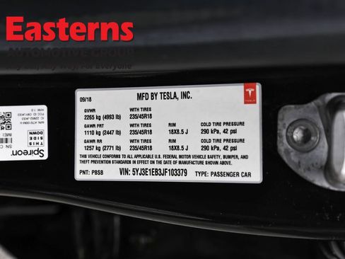 Used 2018 Tesla Model 3 Long Range image 30