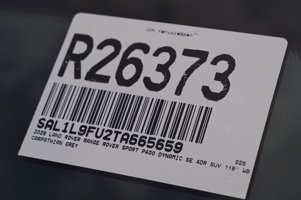 New 2026 Land Rover Range Rover Sport Dynamic SE AWD/4WD image 36