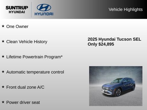 Used 2025 Hyundai Tucson SEL FWD image 8