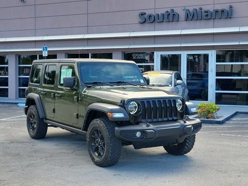 Used 2022 Jeep Wrangler Unlimited Sport AWD/4WD image 1