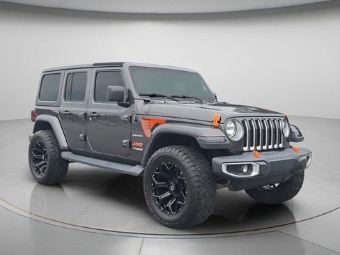 Used 2020 Jeep Wrangler Unlimited Sahara AWD/4WD image 8
