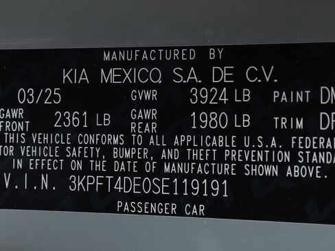 Used 2025 Kia K4 FWD image 12
