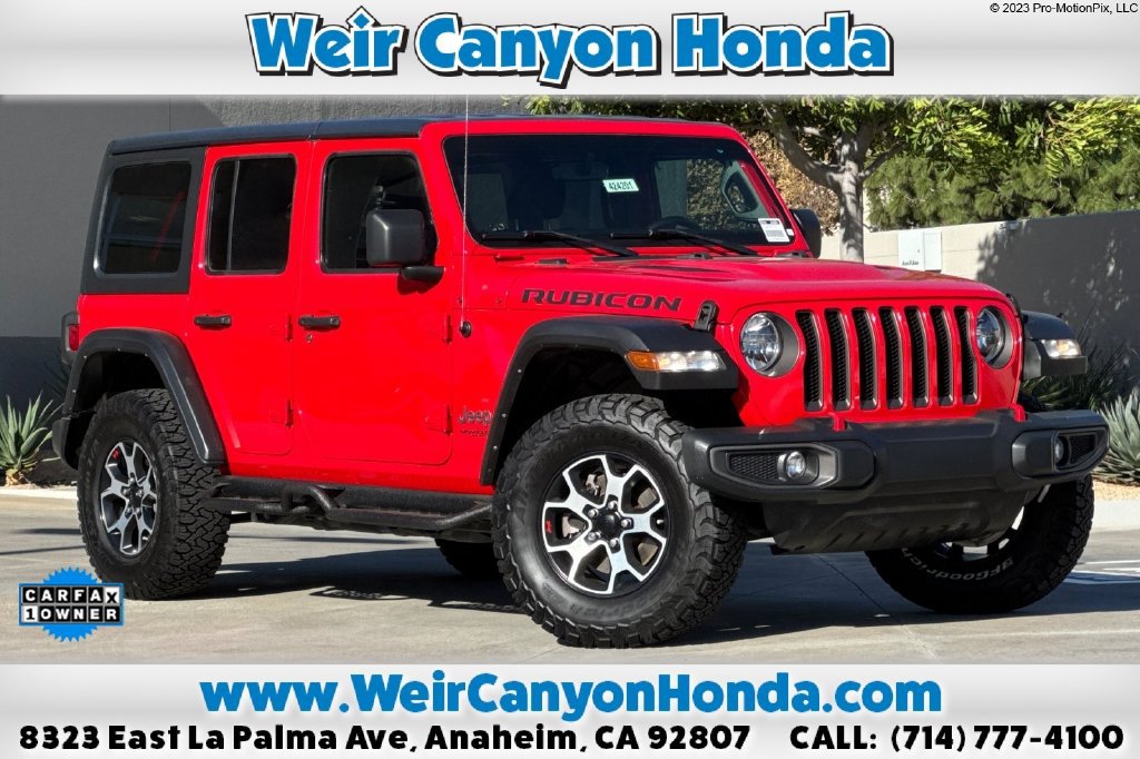 Used 2021 Jeep Wrangler Unlimited Rubicon AWD/4WD image 1