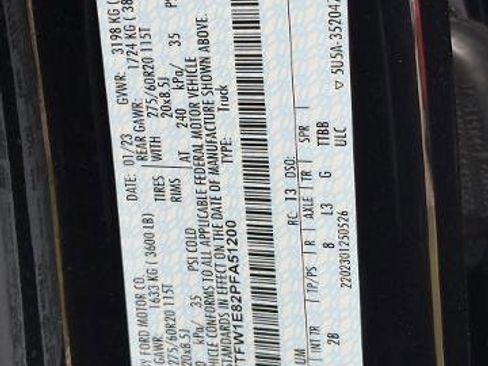 Certified 2023 Ford F150 Lariat w/ Equipment Group 502A High image 33