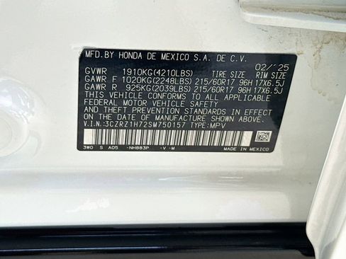 Used 2025 Honda HR-V EX-L image 36