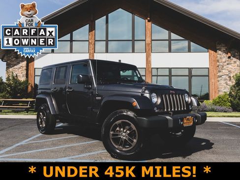 Used 2016 Jeep Wrangler Unlimited Sahara AWD/4WD image 1