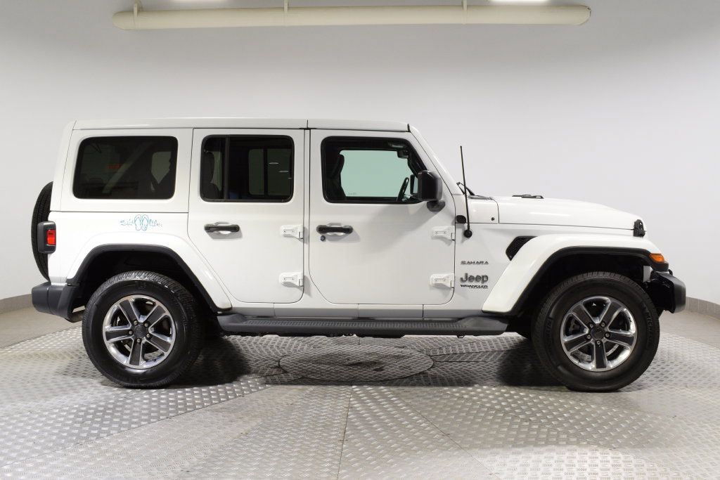 Used 2020 Jeep Wrangler Unlimited Sahara w/ Uconnect 4C Nav & Sound Group AWD/4WD image 2