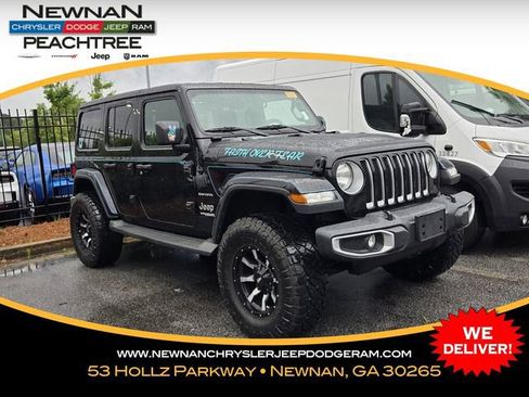 Used 2019 Jeep Wrangler Unlimited Sahara AWD/4WD image 1