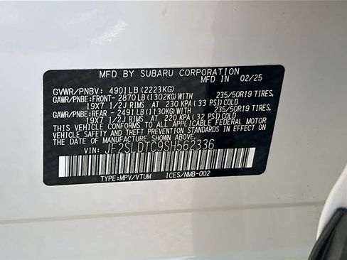 Certified 2025 Subaru Forester Touring AWD/4WD image 31