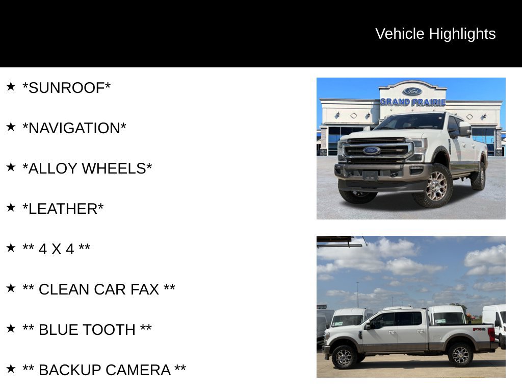 Used 2022 Ford F250 King Ranch w/ King Ranch Ultimate Package AWD/4WD image 4