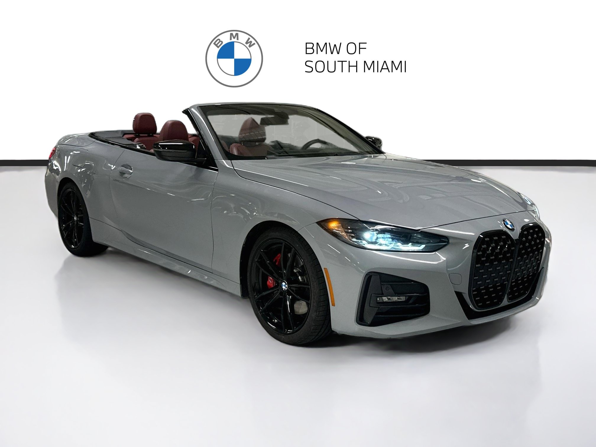 Certified 2024 BMW 430i Convertible w/ M Sport Package RWD image 1