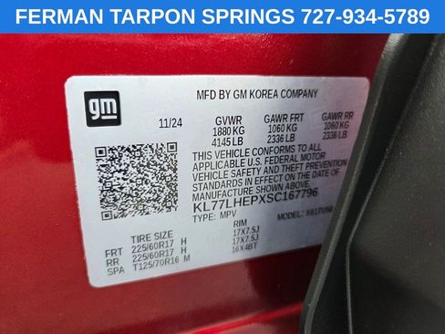 Certified 2025 Chevrolet Trax LT image 23