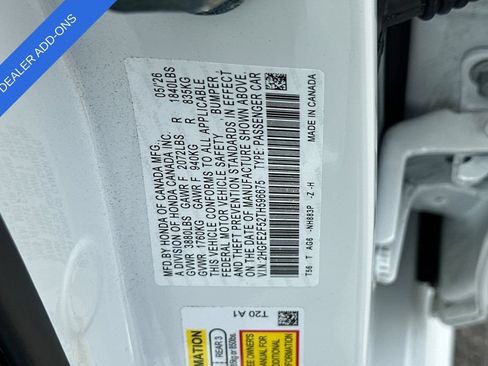 Certified 2026 Honda Civic Sport image 31