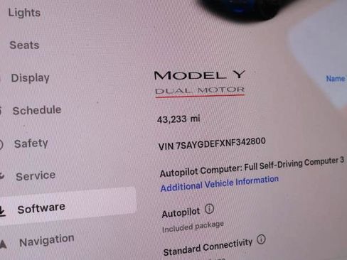 Used 2022 Tesla Model Y Performance AWD/4WD image 15