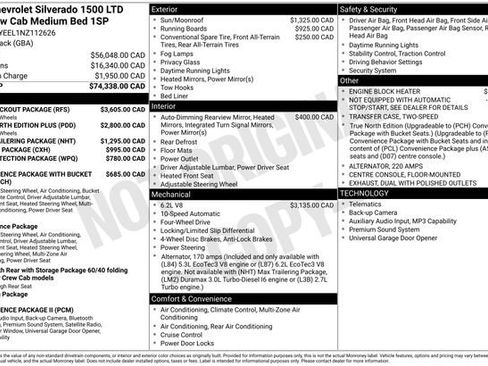 Used 2022 Chevrolet Silverado 1500 RST w/ LPO, Blackout Package AWD/4WD image 37