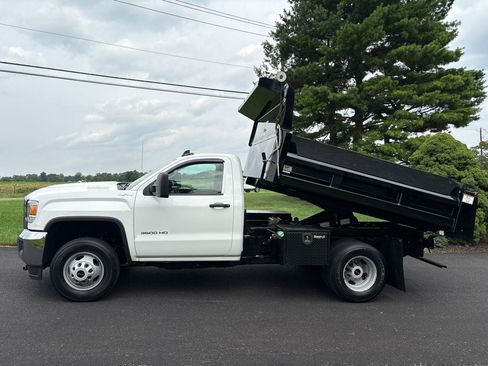 Used 2018 GMC Sierra 3500 4x4 Regular Cab w/ Snow Plow Prep Package image 2