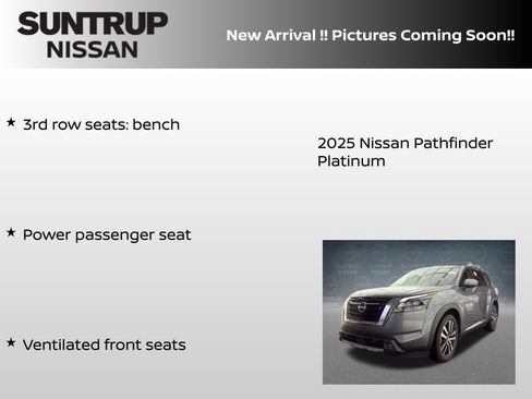 Certified 2025 Nissan Pathfinder Platinum w/ Cargo Package AWD/4WD image 12