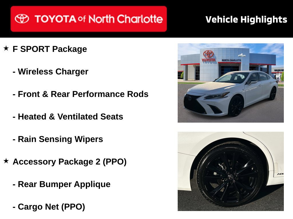 Used 2022 Lexus ES 300h F Sport w/ Accessory Package 2 FWD image 4