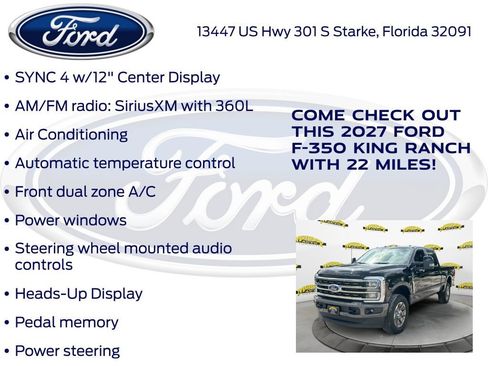 New 2027 Ford F350 King Ranch AWD/4WD image 30
