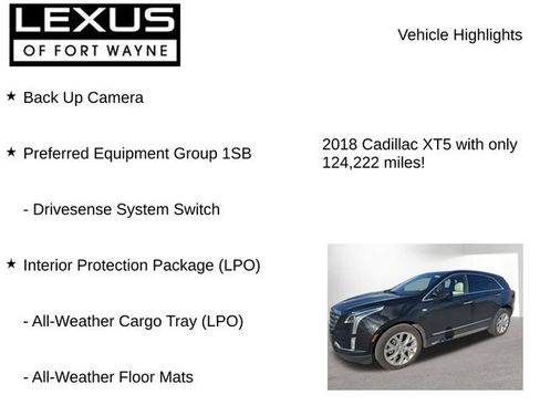 Used 2018 Cadillac XT5 AWD image 8