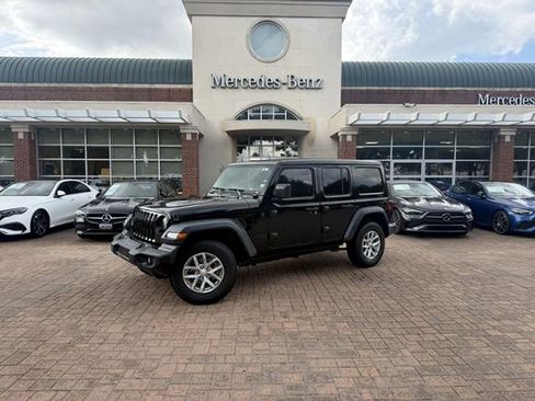 Used 2023 Jeep Wrangler Unlimited Sport w/ Sun And Sound Package AWD/4WD image 1