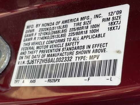 Used 2010 Honda Crosstour EX-L image 15