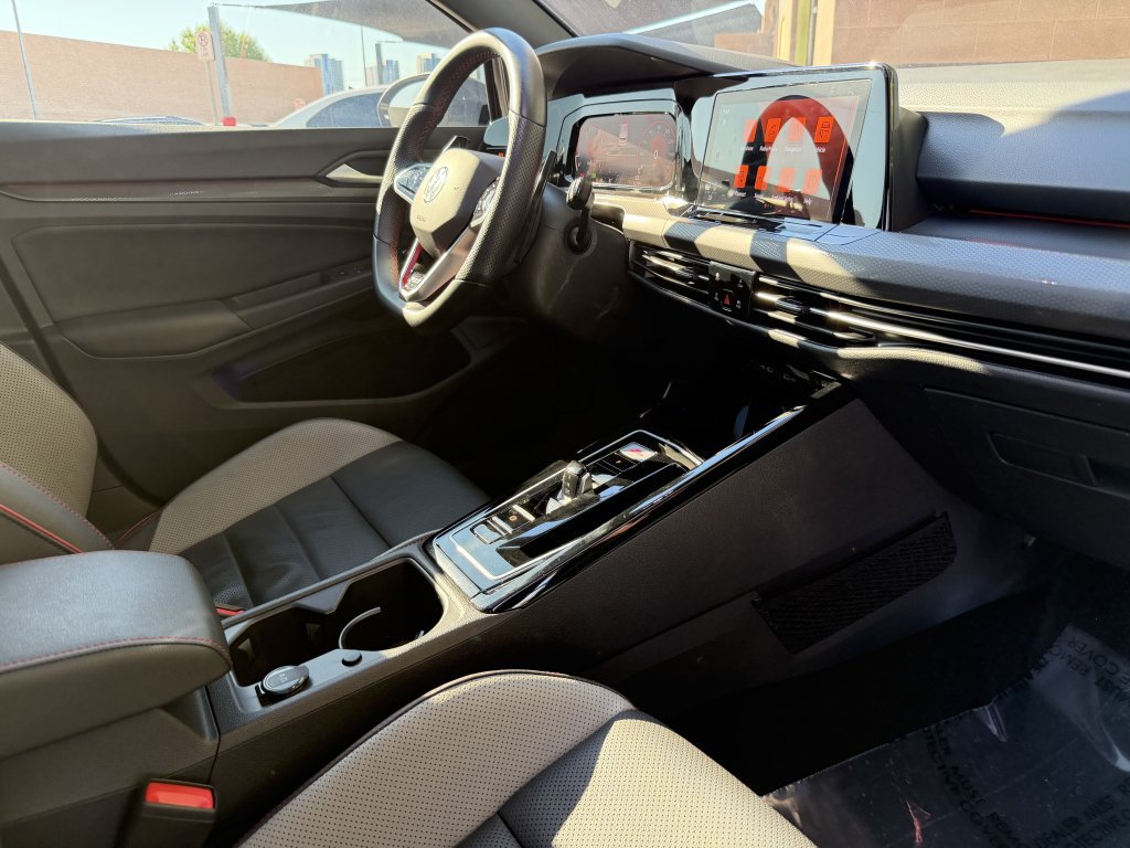 Used 2024 Volkswagen GTI SE w/ SE Leather Seats Package FWD image 41