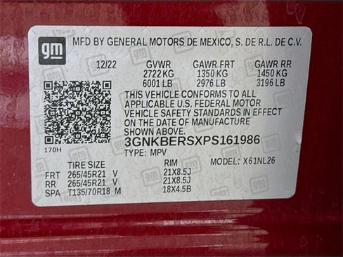 Used 2023 Chevrolet Blazer RS w/ Driver Confidence II Package image 33